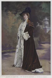 Juliette Darcourt, French actress